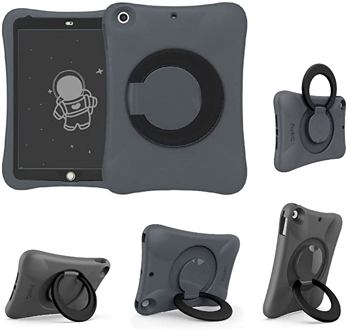 Cargue la imagen en el visor de la galería, Apple iPad 7th/8th/9th 10.2&quot; Pepko EVA PRO Heavy Duty Case with Handle Stand Ring - Polar Tech Australia
