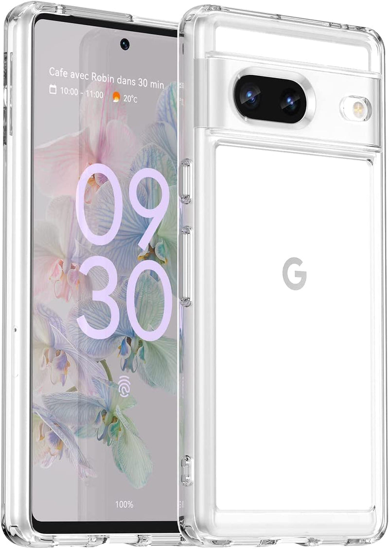 Load image into Gallery viewer, Google Pixel 7A (GWKK3) - AirPillow Cushion Clear Transparent Back Cover Case - Polar Tech Australia
