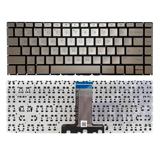 HP 14S-CR 14S-DP 14S-CF 14-CF 14-DK 14-DP 14G-BR 14G-BU TPN-I135 TPN-I130 Series - Laptop Keyboard With Back Light US Layout