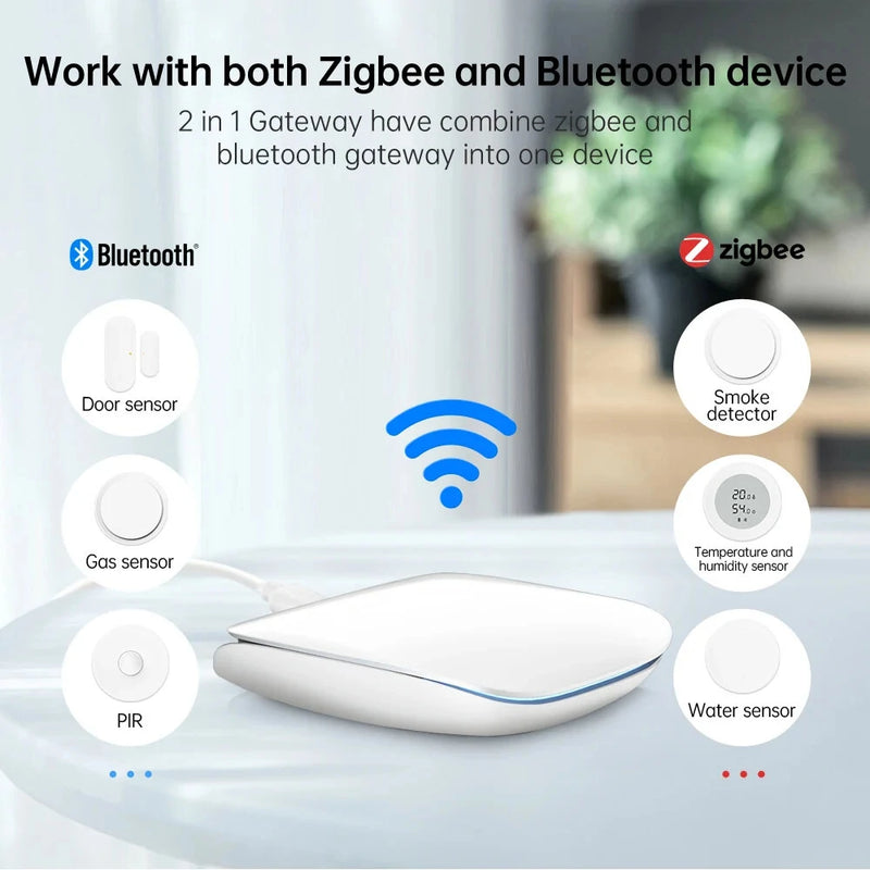 Load image into Gallery viewer, [TUYA Smart Home][GW16] Universal Zigbee &amp; Bluetooth Wireless Gateway Linkage Bridge Hub Remote Controller - Polar Tech Australia
