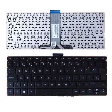 HP 11-K 11-K000 11-K100 11-K024 11-K052 11-K051 11-J TPN-W117 TPN-W112 Series - Laptop Keyboard Without Back Light US Layout