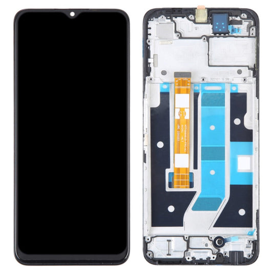 [With Frame] OPPO A78 5G (CPH2483) - LCD Touch Digitiser Display Screen Assembly - Polar Tech Australia