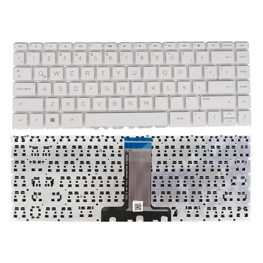 HP 14S-CR 14S-DP 14S-CF 14-CF 14-DK 14-DP 14G-BR 14G-BU TPN-I135 TPN-I130 Series - Laptop Keyboard With Back Light US Layout