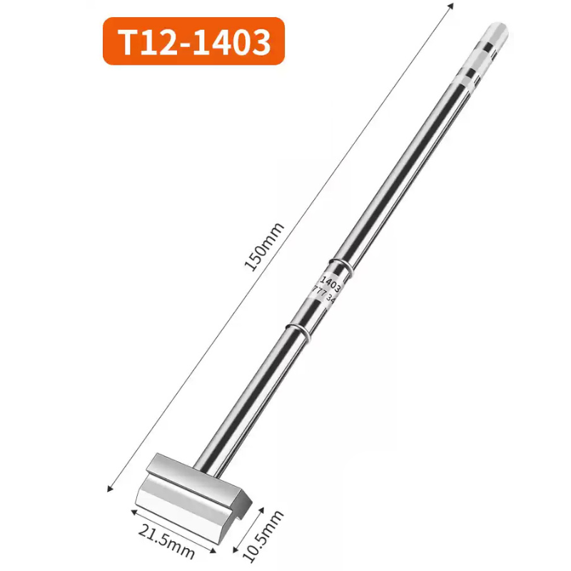 Chargez l&#39;image dans la visionneuse de la galerie, [LXZ924105] T12 Spade-Shaped Soldering Iron Tip with Integrated Heating Core
