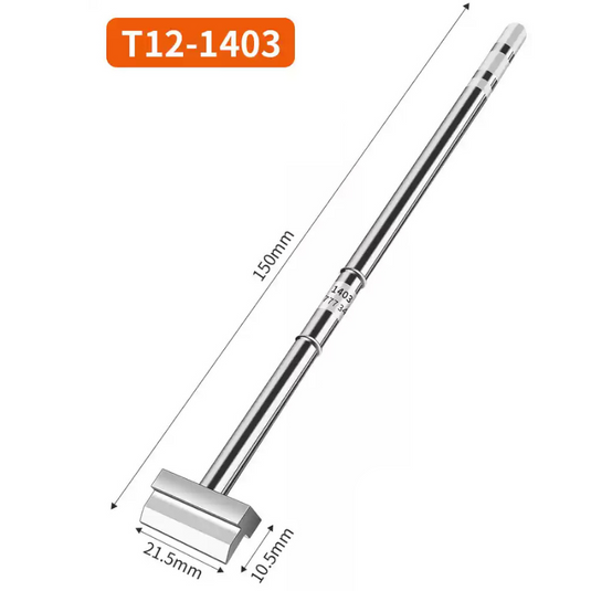 [LXZ924105] T12 Spade-Shaped Soldering Iron Tip with Integrated Heating Core