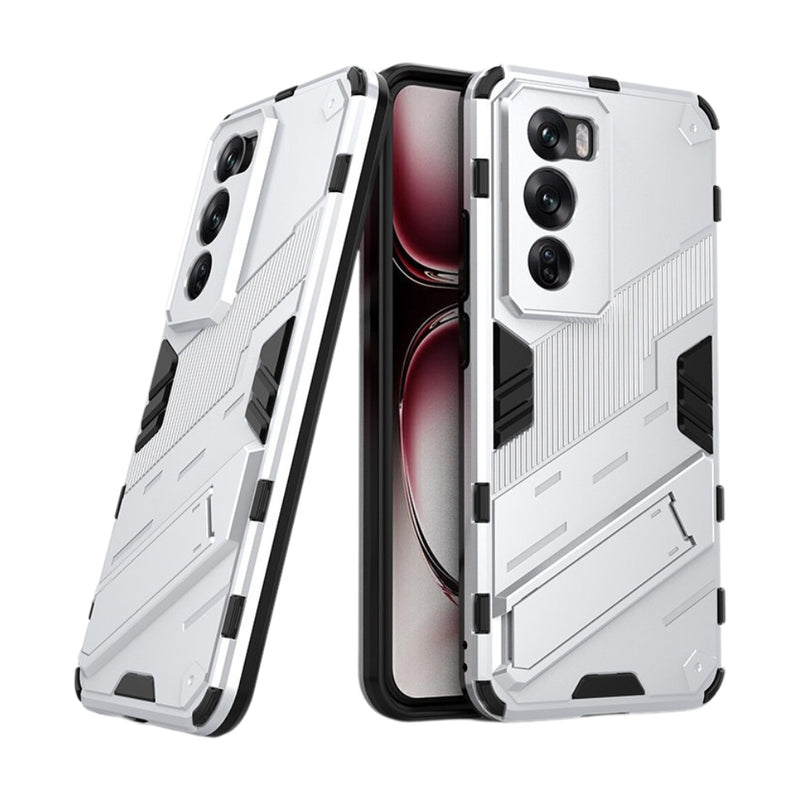 Cargue la imagen en el visor de la galería, OPPO Reno12/Pro - Armored Style Shockproof Stand Phone Case
