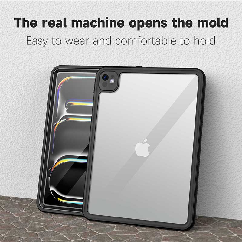 Chargez l&#39;image dans la visionneuse de la galerie, Apple iPad Pro 13&quot; 2024 - Full Covered Waterproof Heavy Duty Tough Armor Case
