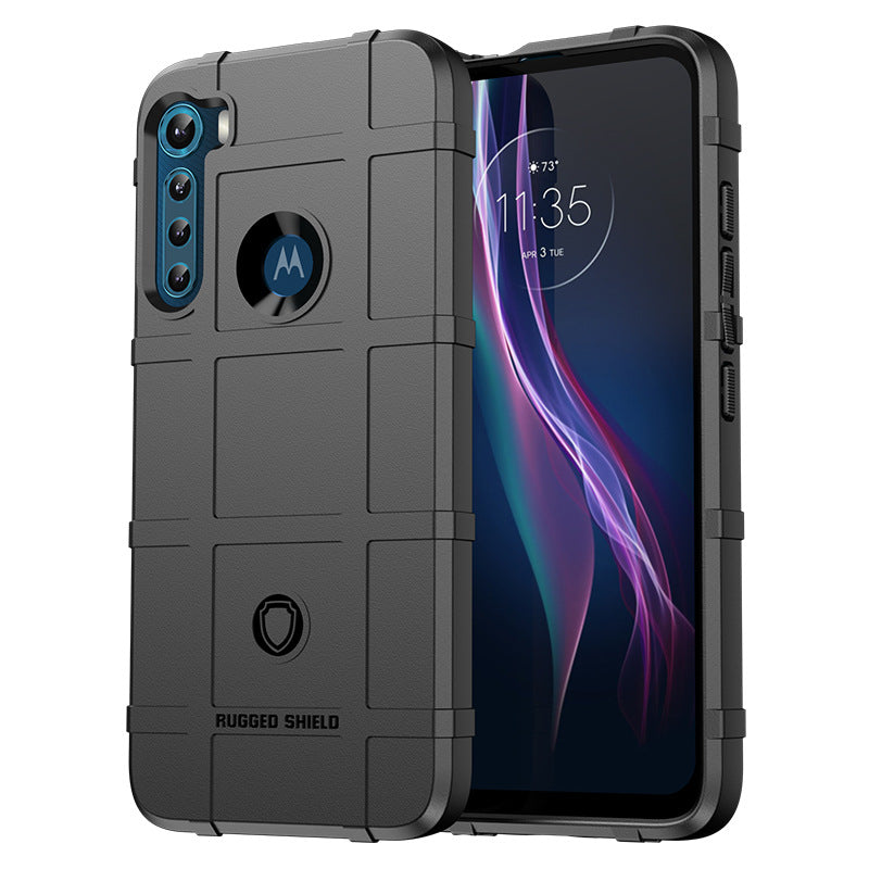 Load image into Gallery viewer, Motorola Moto One Fusion/One Fusion+ - Shield Shockproof Rugged Heavy Duty Case  With 2PC Tempered Glass Screen Protector
