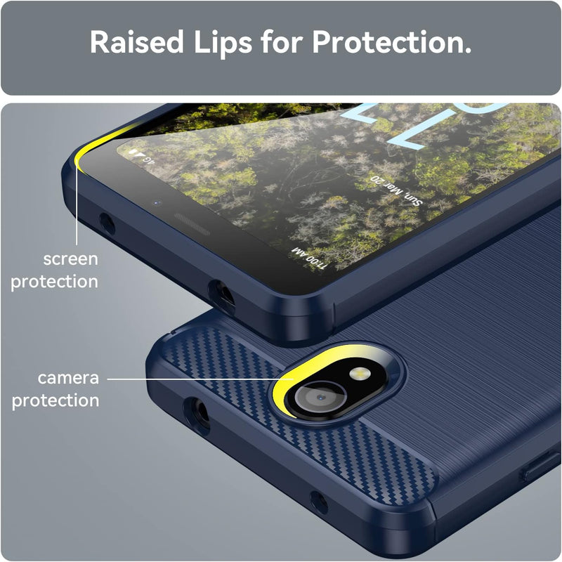 Load image into Gallery viewer, Nokia C100 - Shield Shockproof Rugged Heavy Duty Case With 2PC 9HD Tempered Glass Screen Protector
