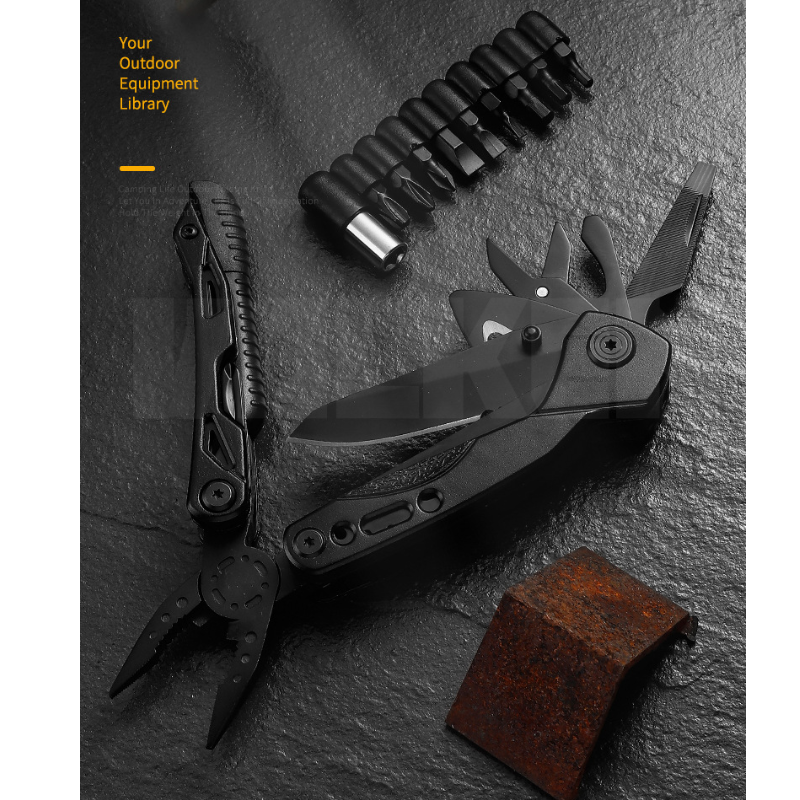 Load image into Gallery viewer, Outdoor Multi-Function Camping Survival Gear Tool Knife Pliers
