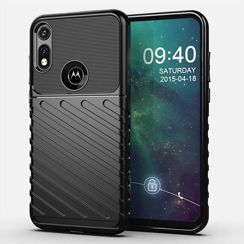 Chargez l&#39;image dans la visionneuse de la galerie, Motorola Moto Defy 2 - AirPillow Cushion Transparent Soft Clear TPU Four Corners Protective Case
