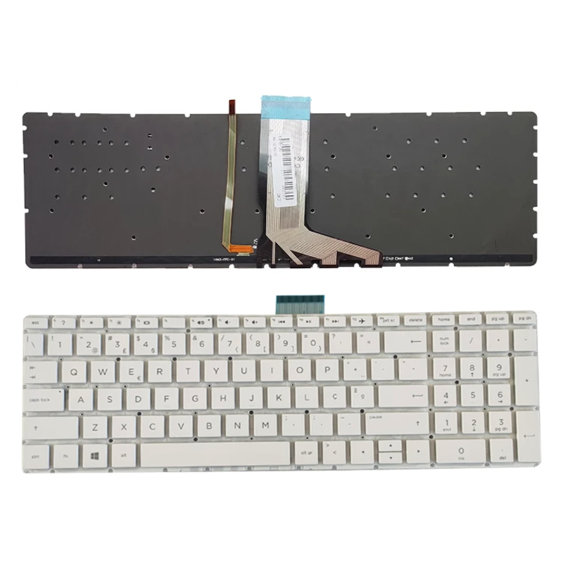 Cargue la imagen en el visor de la galería, HP 15-AB500 15-AB000 15-AB100 15-AB525 15-AB066 15-AB200 17-G119D Series - Laptop Keyboard With Back Light US Layout
