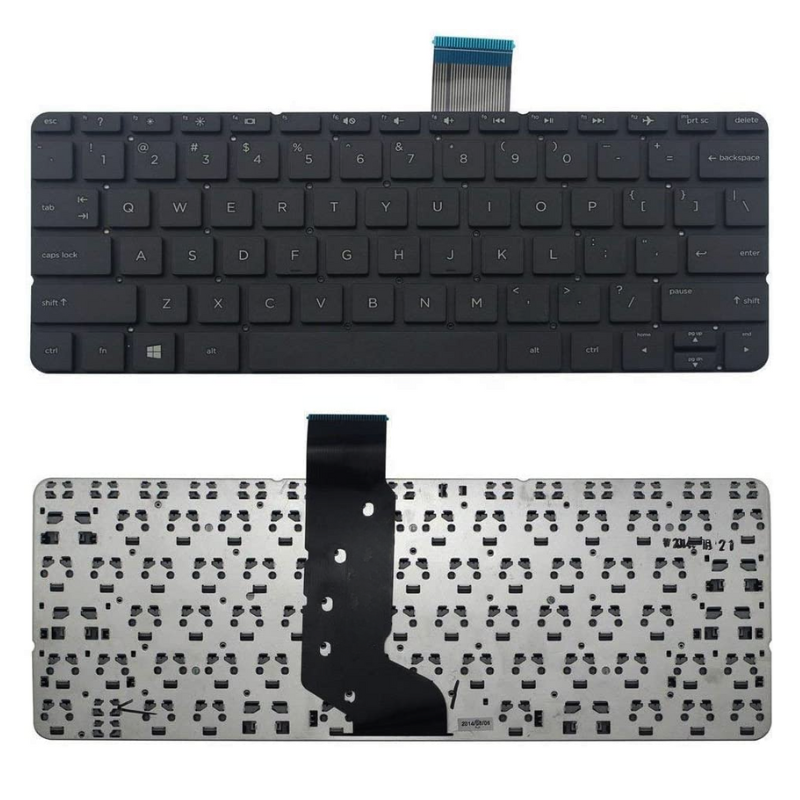 Chargez l&#39;image dans la visionneuse de la galerie, HP X360 11-N001EE 11-N010 11-N011 11-N014 N120TU TPN-C115 Series - Laptop Keyboard Without Back Light US Layout
