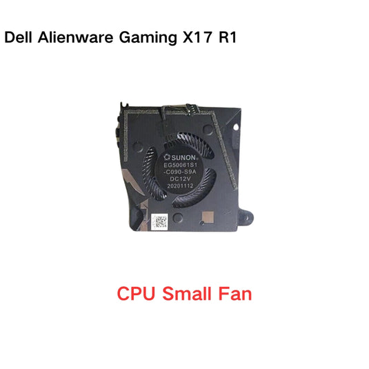 Dell Alienware Gaming X17 R1 R2 Series - Laptop CPU & GPU Cooling Fan