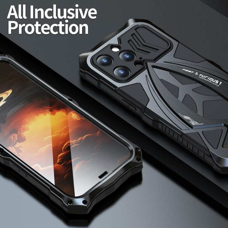 Cargue la imagen en el visor de la galería, [Military-Grade Protection] [Metal Frame Bumper] Apple iPhone 16 / 16 Plus / 16 Pro / 16 Pro Max - Heavy Duty Shockproof Series Phone Case
