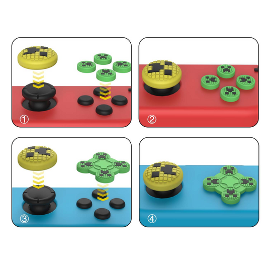 Switch Controller Button Silicone Protective Stickers