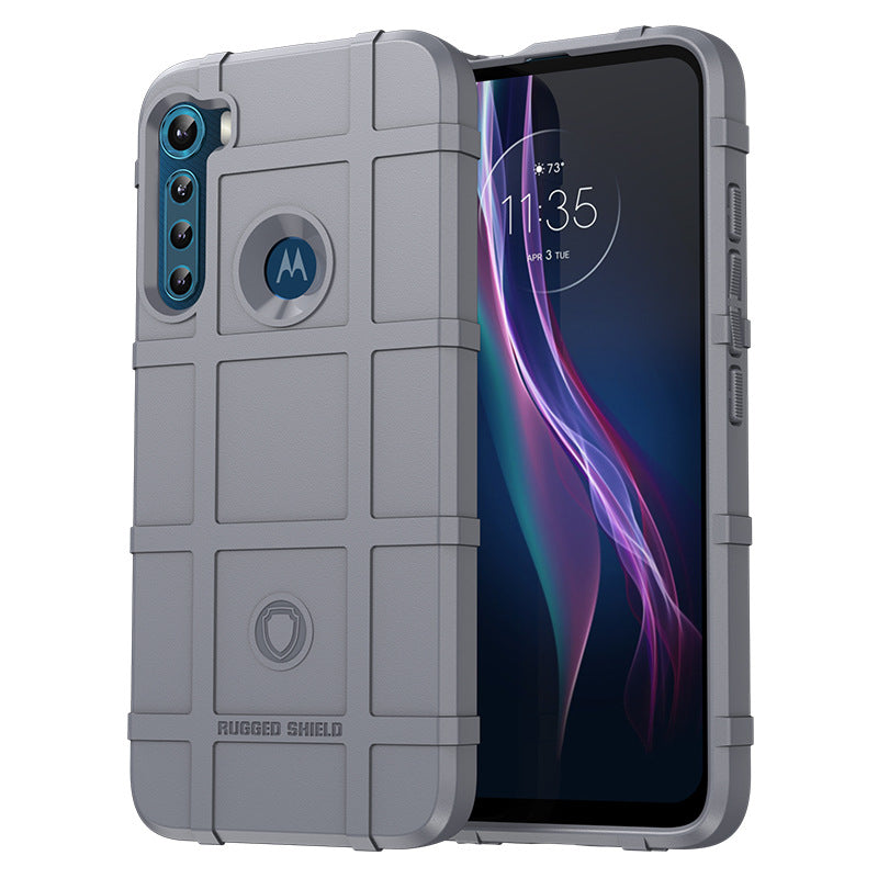 Load image into Gallery viewer, Motorola Moto One Fusion/One Fusion+ - Shield Shockproof Rugged Heavy Duty Case  With 2PC Tempered Glass Screen Protector
