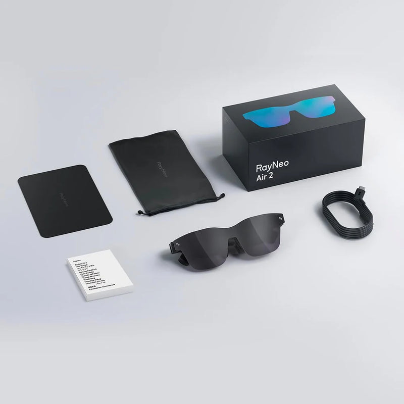 Chargez l&#39;image dans la visionneuse de la galerie, FFalcon RayNeo AR Glass Air 2 - Portable Pocket 201&quot; 120Hz AR VR XR Glass Wearable Monitor
