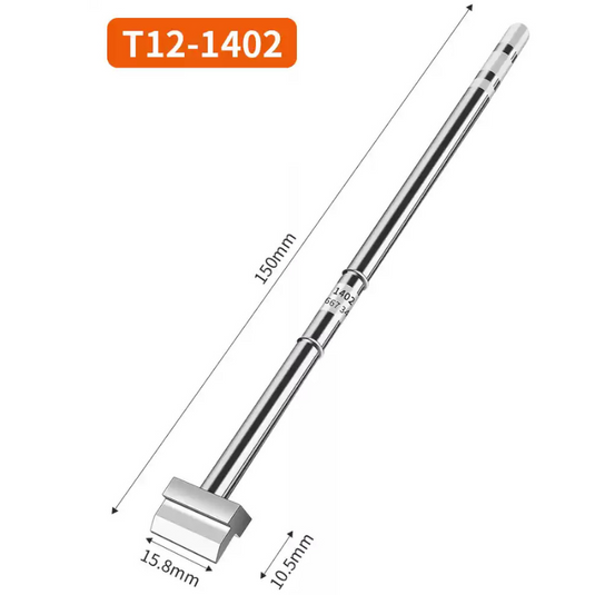 [LXZ924105] T12 Spade-Shaped Soldering Iron Tip with Integrated Heating Core