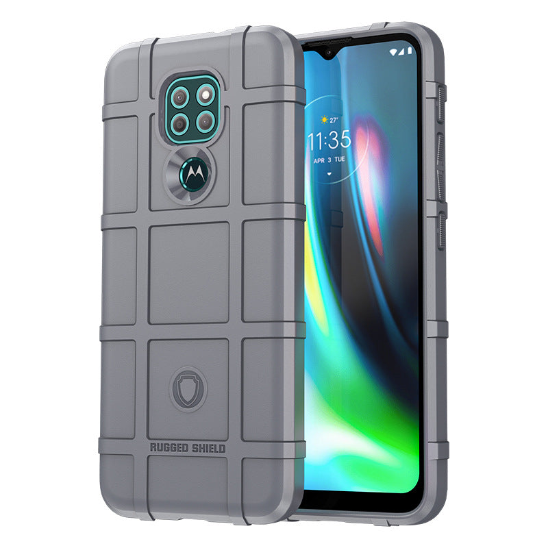 Load image into Gallery viewer, Motorola Moto G9/G9 Play/G9 Power/G9 Plus - Shield Shockproof Rugged Heavy Duty Case With 2PC Tempered Glass Screen Protector
