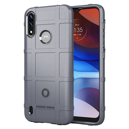 Motorola  Moto E7 Power- Shield Shockproof Rugged Heavy Duty Case With 2PC 9H Glass Screen Protector