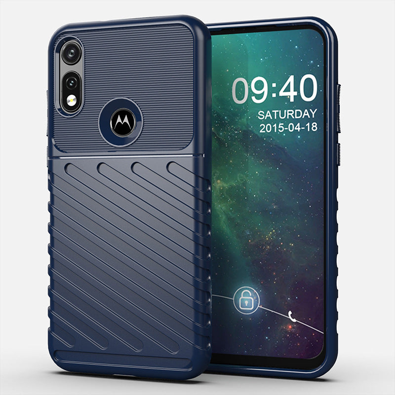 Chargez l&#39;image dans la visionneuse de la galerie, Motorola Moto Defy 2 - AirPillow Cushion Transparent Soft Clear TPU Four Corners Protective Case
