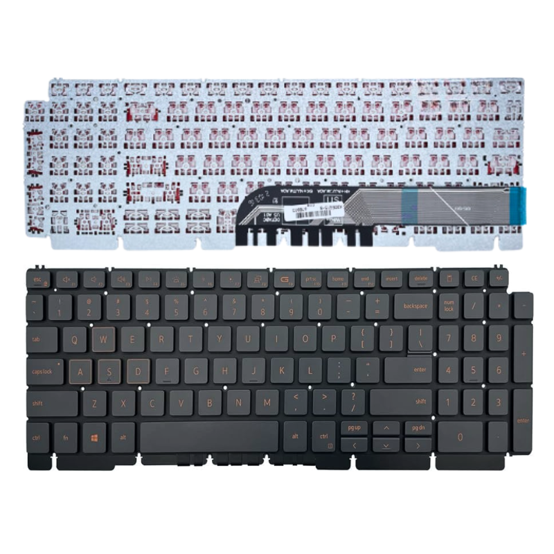 Cargue la imagen en el visor de la galería, DELL G15 5510 5511 5520 5515 5525 5530 Series - Laptop Keyboard With Back Light US Layout
