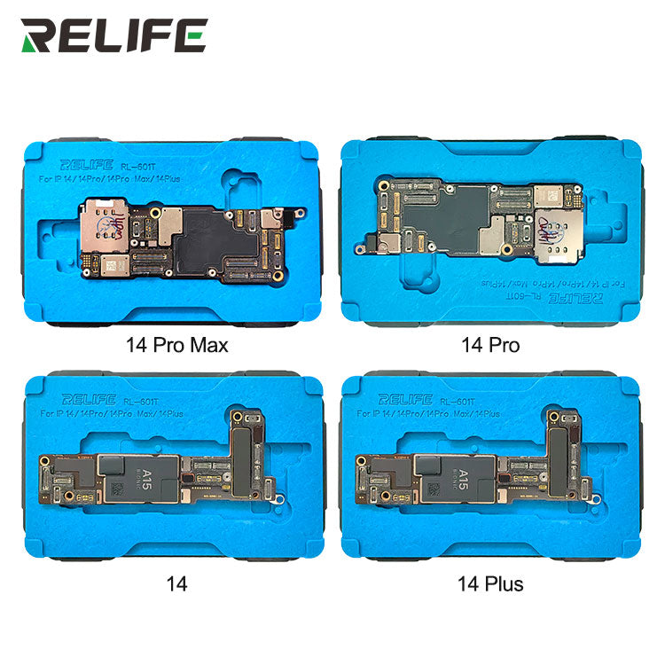 Cargue la imagen en el visor de la galería, [RL-601T] RELIFE iPhone 14 Series Mid-Tier Motherboard Repair Fixture Set - Polar Tech Australia
