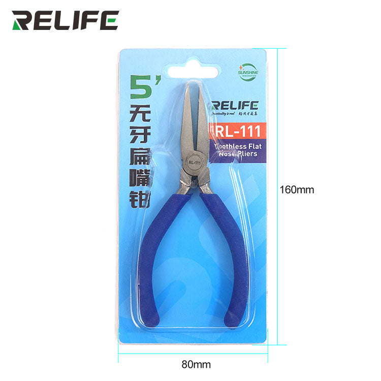 Load image into Gallery viewer, [RL-111] RELIFE Toothless Flat Nose Pliers - Polar Tech Australia
