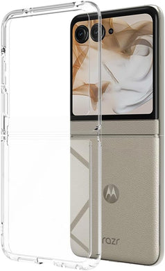 Motorola Moto Razr 2024 - AirPillow Cushion Transparent Soft Clear TPU Case