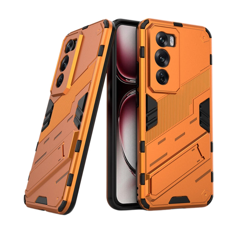 Cargue la imagen en el visor de la galería, OPPO Reno12/Pro - Armored Style Shockproof Stand Phone Case
