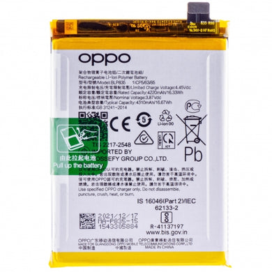 [BLP835] OPPO Reno 5 Lite / Reno 5 F & F19 Pro & A94 4G - Replacement Battery - Polar Tech Australia