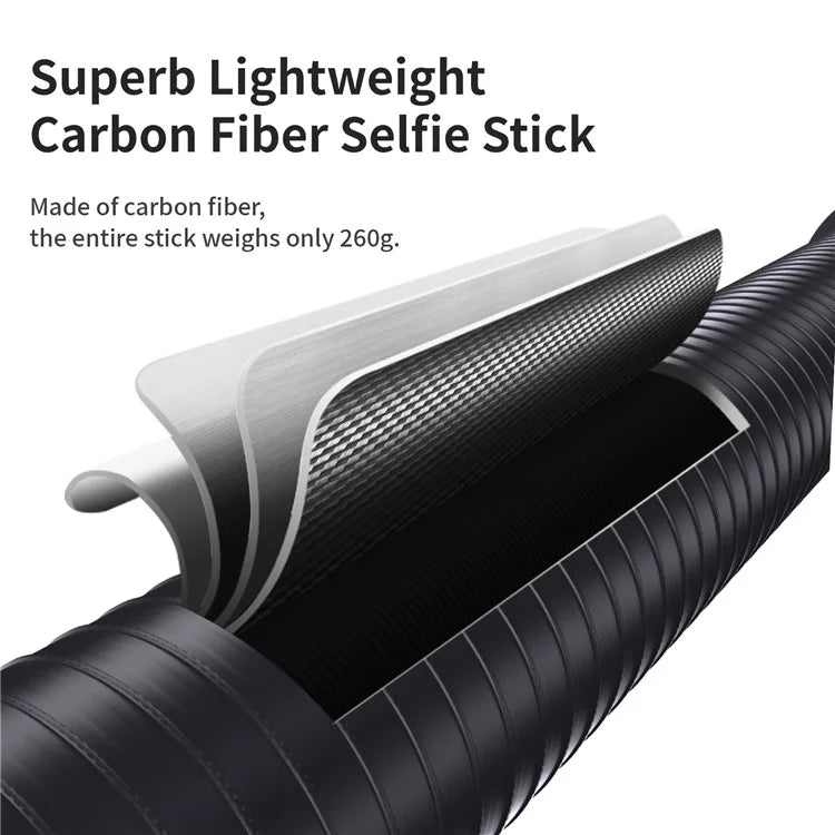 Chargez l&#39;image dans la visionneuse de la galerie, [3M Super Long] AMAGISN 3m Carbon Fiber Selfie Stick Sports Camera Extension Pole for Insta360 / DJI / GoPro
