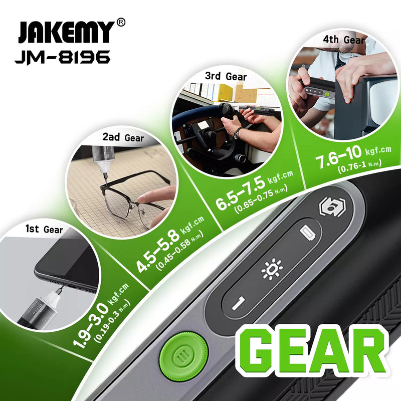 Chargez l&#39;image dans la visionneuse de la galerie, [JM-8196] Jakemy 35 in 1 All-in-One Smart Dual Dynamics Precision Electric Screwdriver set
