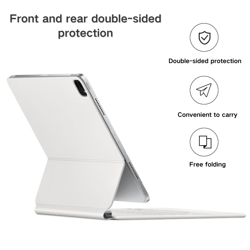 Cargue la imagen en el visor de la galería, Apple iPad Air 4/5 10.9&#39;&#39; 4/5th Gen (2020/2022) Smart Wireless Trackpad Keyboard Flip Case With Backlit
