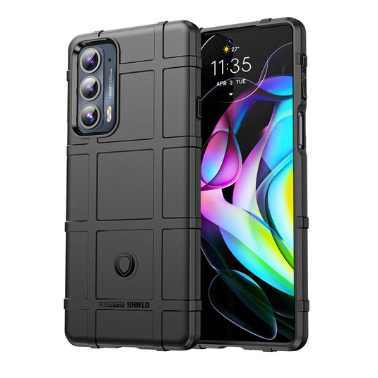 Motorola  Moto Edge 20/Edge Plus/Edge 40/Edge 40 Neo - Shield Shockproof Rugged Heavy Duty Case With 2PC 9H Glass Screen Protector