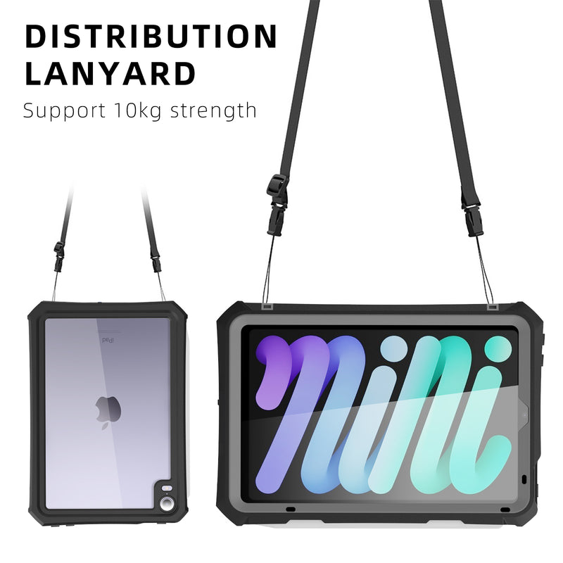 Chargez l&#39;image dans la visionneuse de la galerie, Apple iPad Mini 6 Shellbox Waterproof Heavy Duty Lifeproof Style Case - Polar Tech Australia
