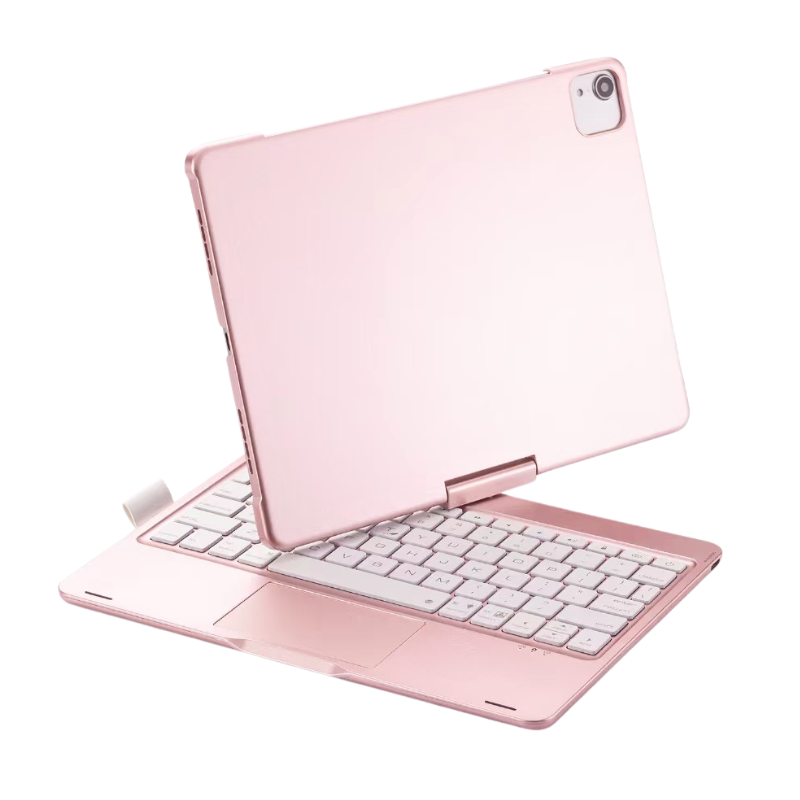 Cargue la imagen en el visor de la galería, Apple iPad Air 4/5 10.9&#39;&#39; 4th Gen (2020/2022) 360° Rotating Wireless Touchpad Keyboard Flip Cover Case
