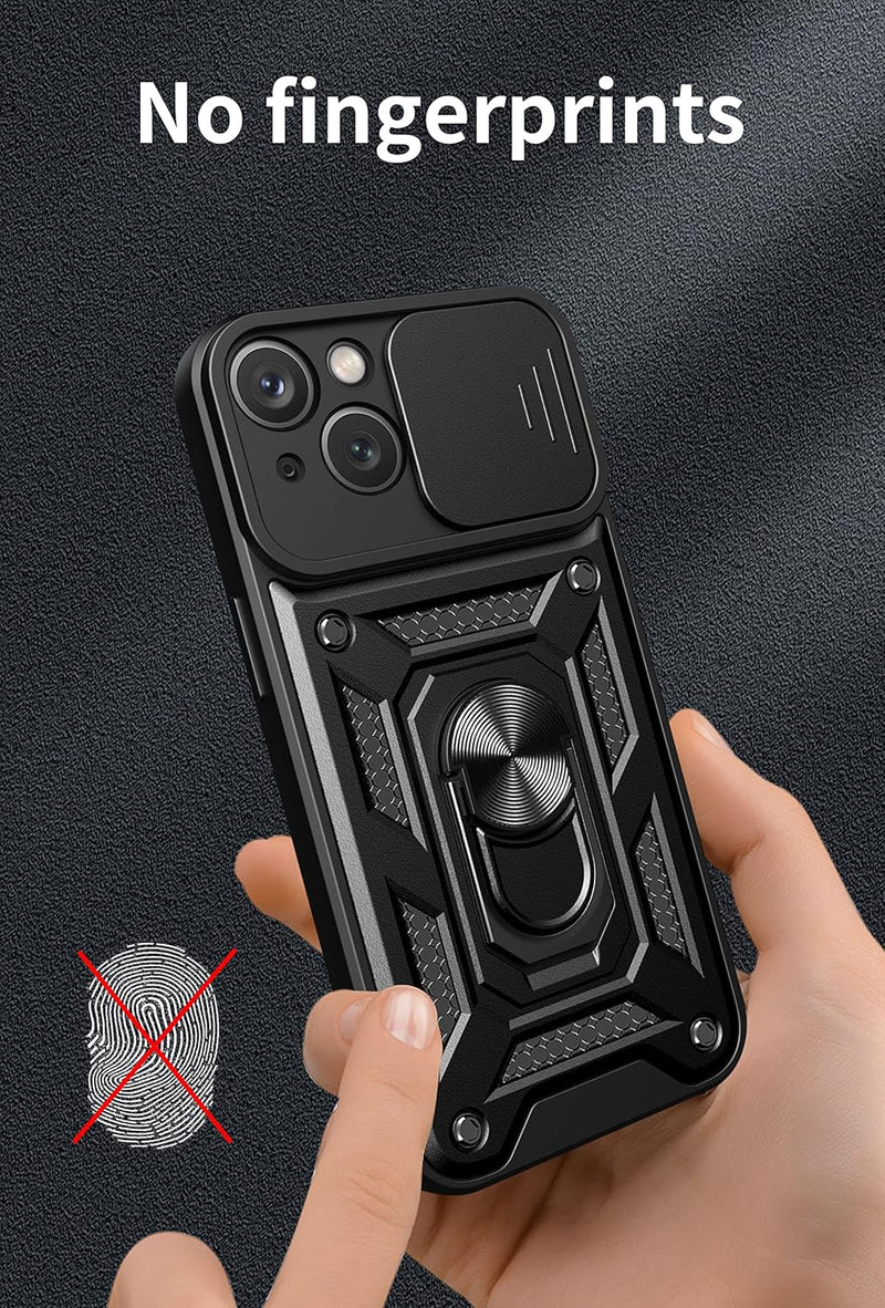 Chargez l&#39;image dans la visionneuse de la galerie, [Magnetic Ring Kickstand][Camera Cover] Motorola Moto Edge 40Pro/Edge Plus 2023/X40/X40 Pro - Shield Shockproof Rugged Heavy Duty Case
