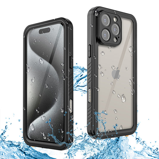 [IP68 Waterproof][With Sliding Adjustment Feature] Apple iPhone 16 / 16 Plus / 16 Pro / 16 Pro Max - Redpepper Full Covered Heavy Duty Tough Armor Case