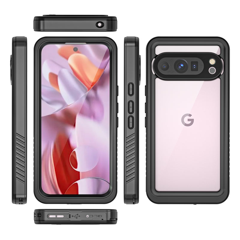 Cargue la imagen en el visor de la galería, Google Pixel 9 Pro - Redpepper Full Covered Waterproof Heavy Duty Tough Armor Case
