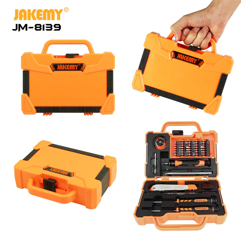 Load image into Gallery viewer, [JM-8139] JAKEMY 43 in 1 Precision Screwdriver Hardware Repair Open Tools Set
