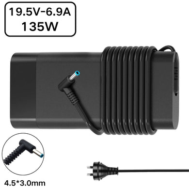 [19.5V-6.9A/135W][4.5x3.0] Cargador adaptador de fuente de alimentación de CA HP Spectre x360 de 15 pulgadas