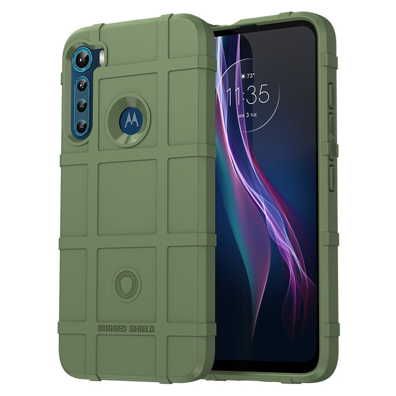 Load image into Gallery viewer, Motorola Moto One Fusion/One Fusion+ - Shield Shockproof Rugged Heavy Duty Case  With 2PC Tempered Glass Screen Protector
