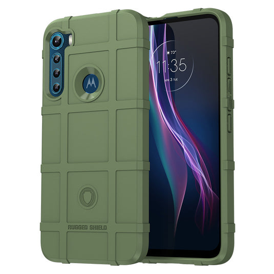 Motorola Moto One Fusion/One Fusion+ - Shield Shockproof Rugged Heavy Duty Case  With 2PC Tempered Glass Screen Protector