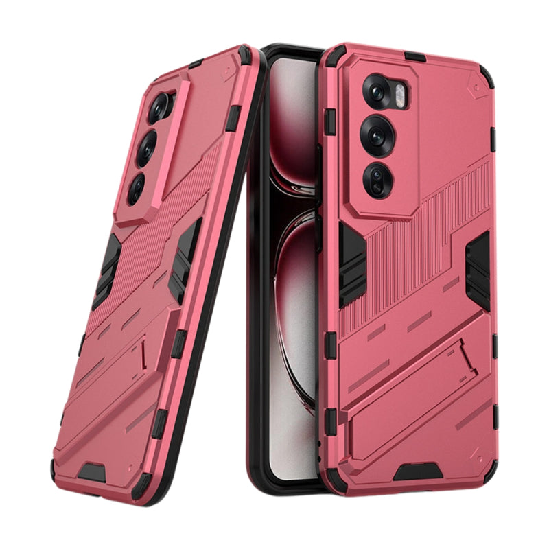 Cargue la imagen en el visor de la galería, OPPO Reno12/Pro - Armored Style Shockproof Stand Phone Case
