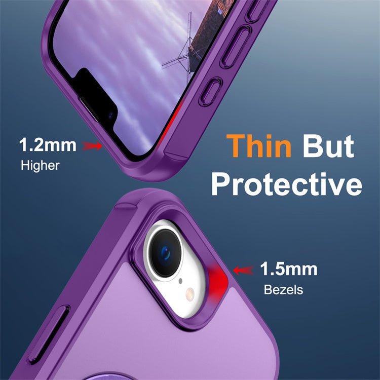 Load image into Gallery viewer, [Magsafe Compatible][360° Rotating Stand] Apple iPhone 16e Full-coverage Shockproof Essentials Series Case
