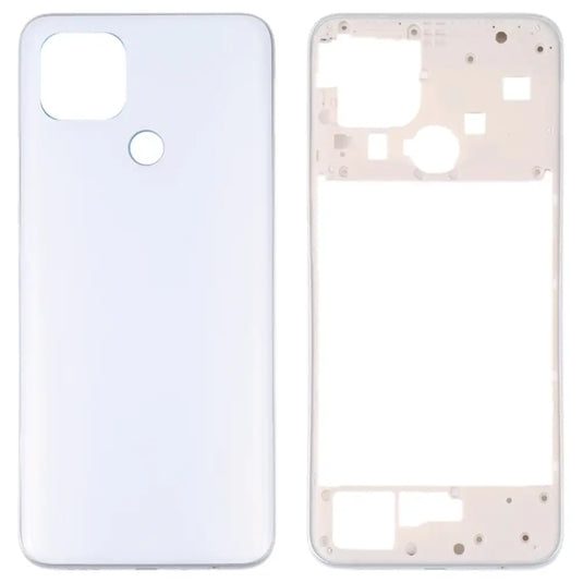 [With Frame] OPPO A35 2021 (PEHM00) - Back Rear Battery Cover Panel - Polar Tech Australia