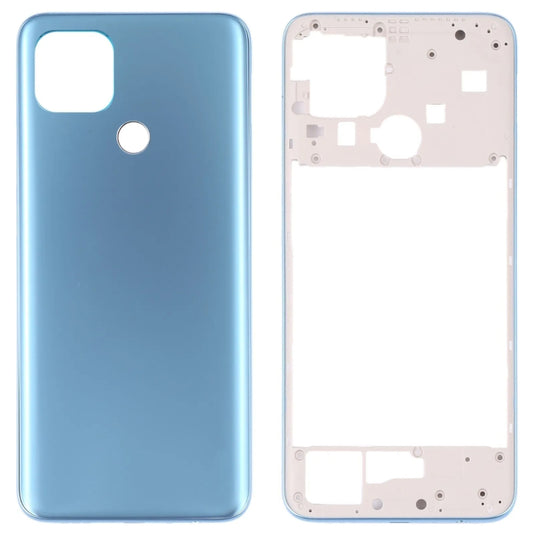 [With Frame] OPPO A35 2021 (PEHM00) - Back Rear Battery Cover Panel - Polar Tech Australia