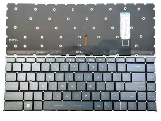 MSI MS-14D1 MS-14D3 MS-1552 Modern 14 - B11S 14 B10MW B10RASW B10RBSW B11M Laptop Keyboard US layout - Polar Tech Australia